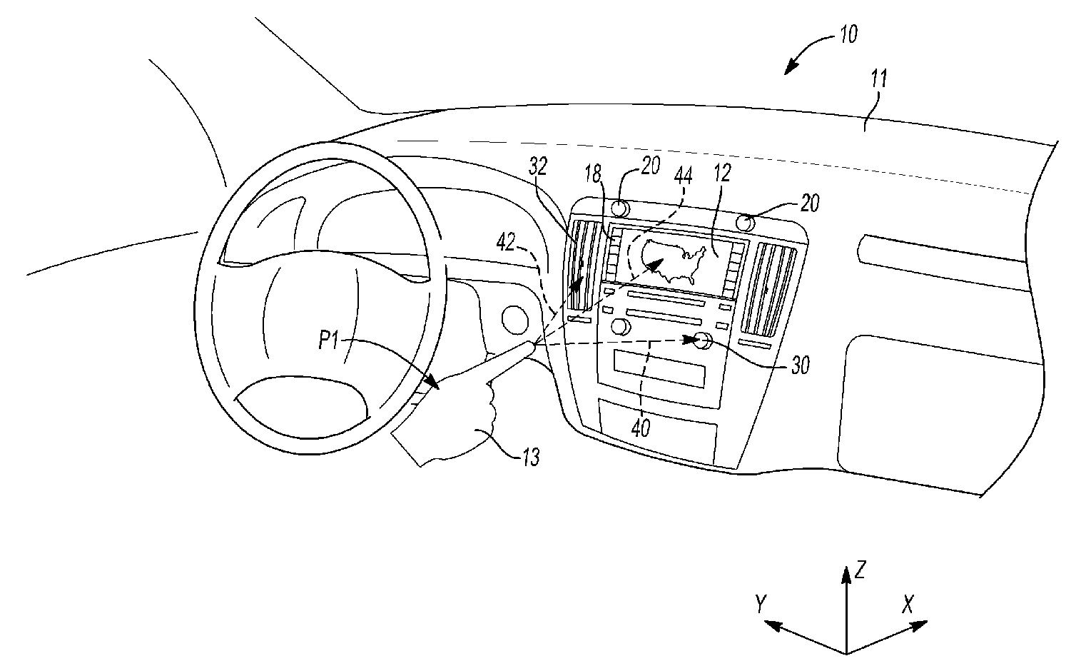 Method of changing the state of an electronic device