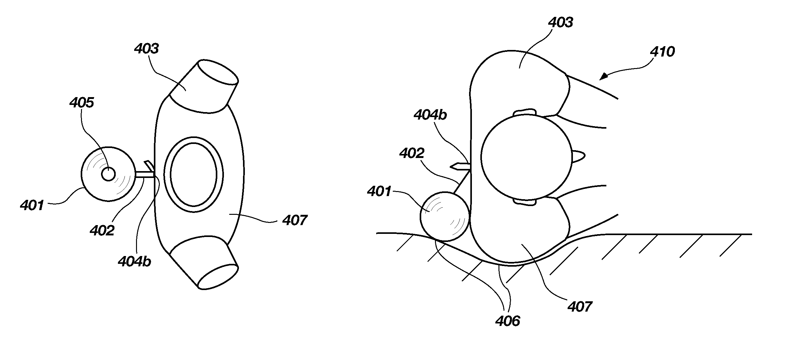 Suspended back pillow for sustaining a side sleeping position