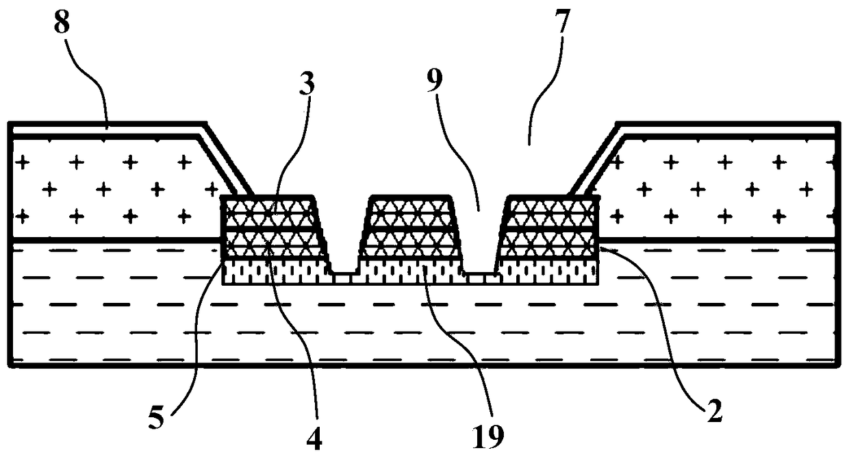 Fingerprint lock identification module package structure