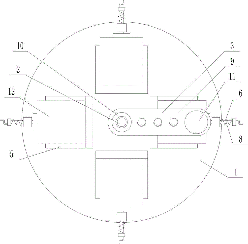 Wood door processing device