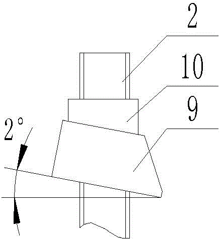 Wood door processing device