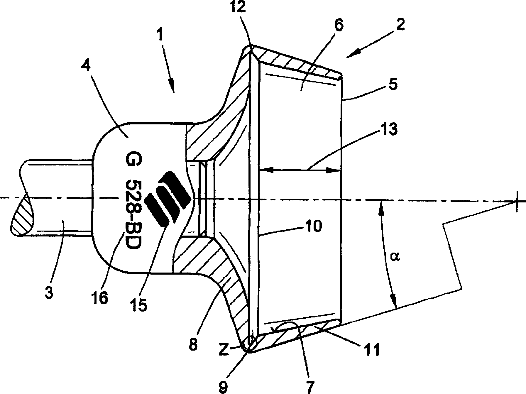 Open-end rotor for rotor spinning machine