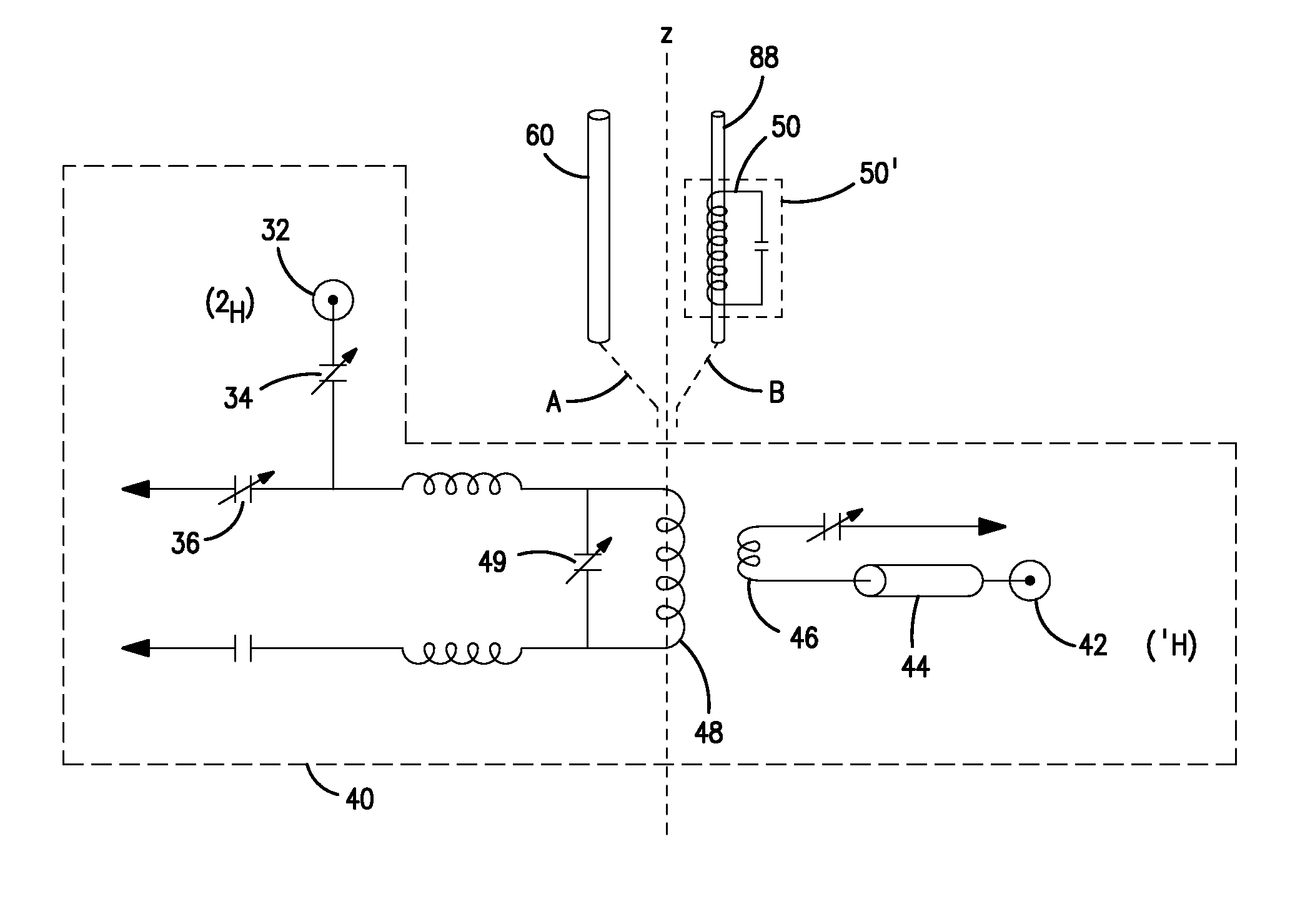 Dual-use NMR probe