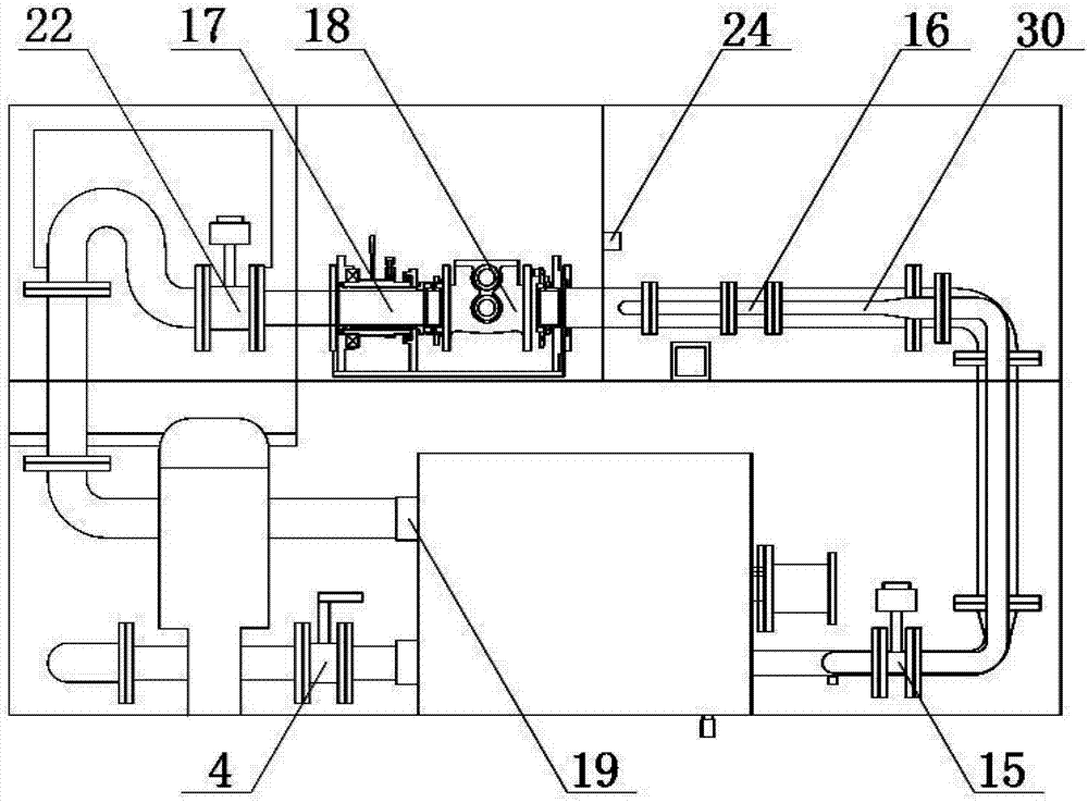 Single-pipe gas relay detecting bench, centering clamping mechanism and detection method thereof