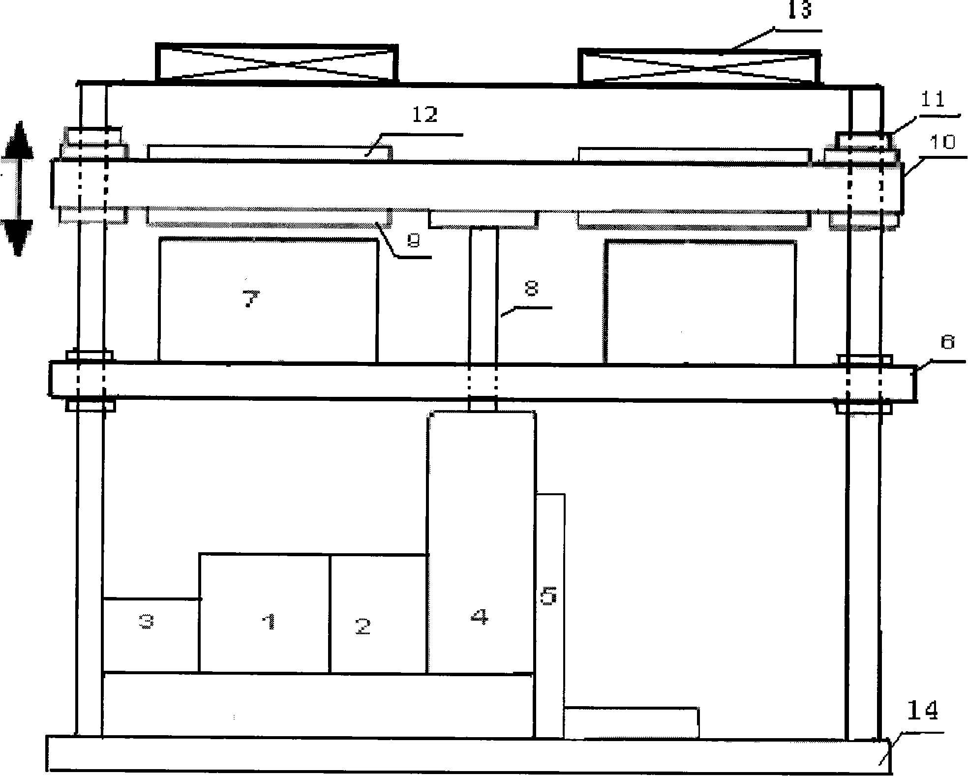 Cell three-dimensional mechanical loading unit