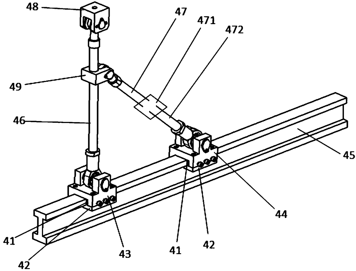 Body-in-white stiffness testing device