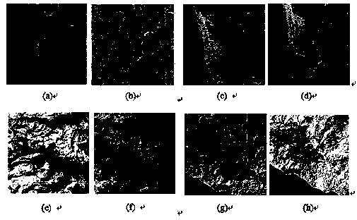 Matching curve feature based image registration evaluating method