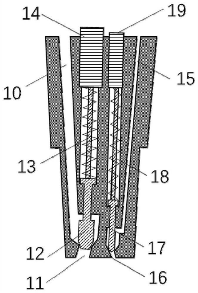 Fuel and air integrated ejector and ignition chamber system comprising same