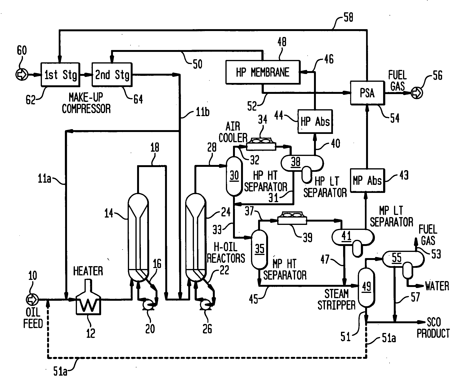 Process for upgrading coal pyrolysis oils