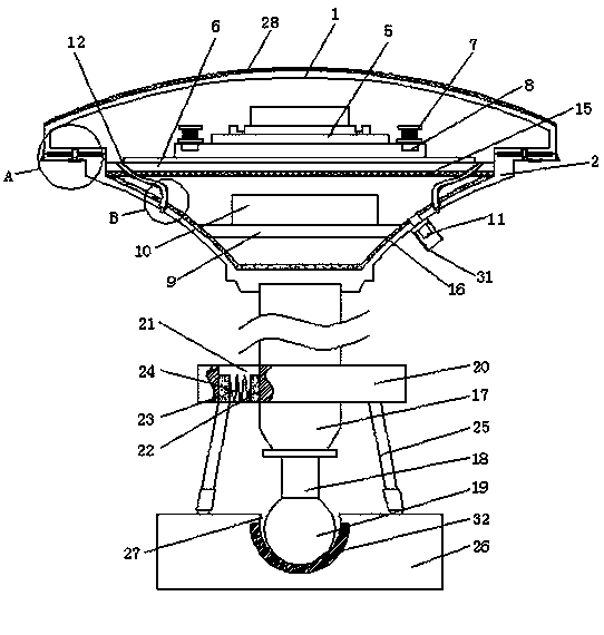 External high-gain full-band measurement antenna