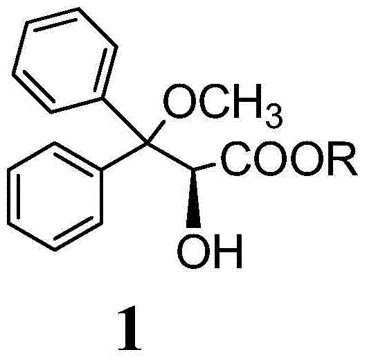 Preparation method for ambrisentan intermediate compound