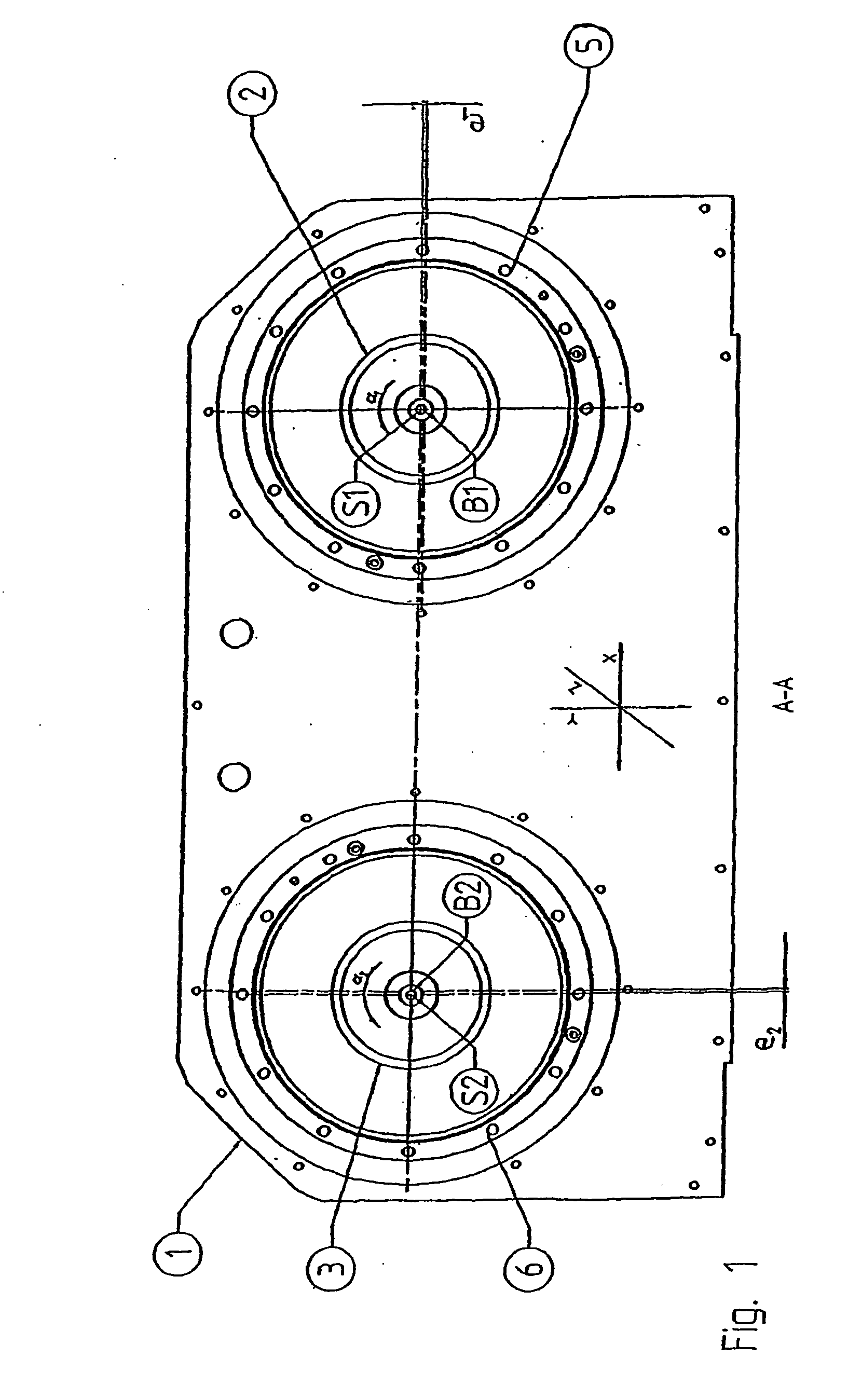 Machine tool comprising parallel tool spindles that can be repositioned in relation to one another