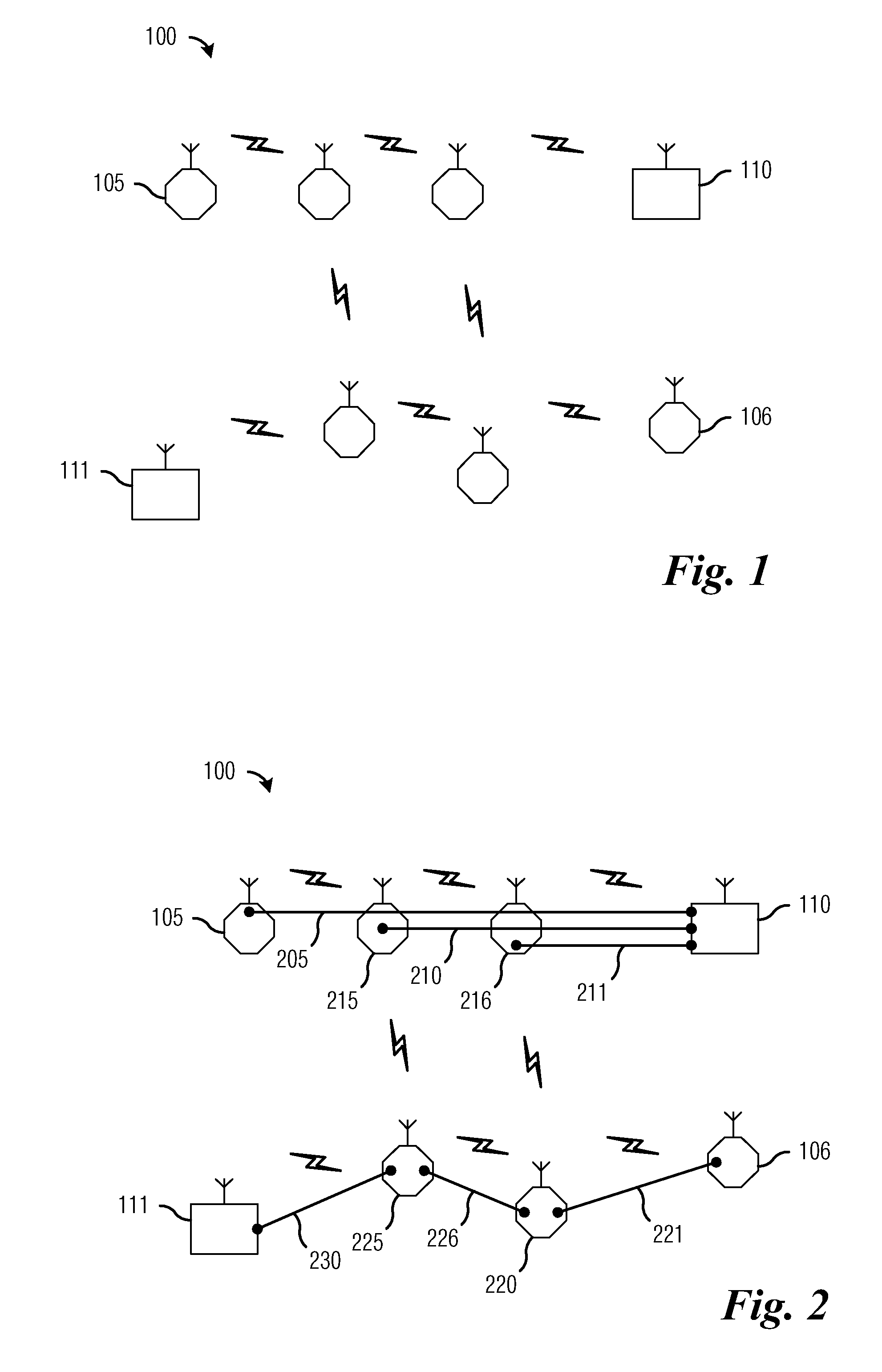 System and Method for Adaptive Frame Size Management in a Wireless Multihop Network