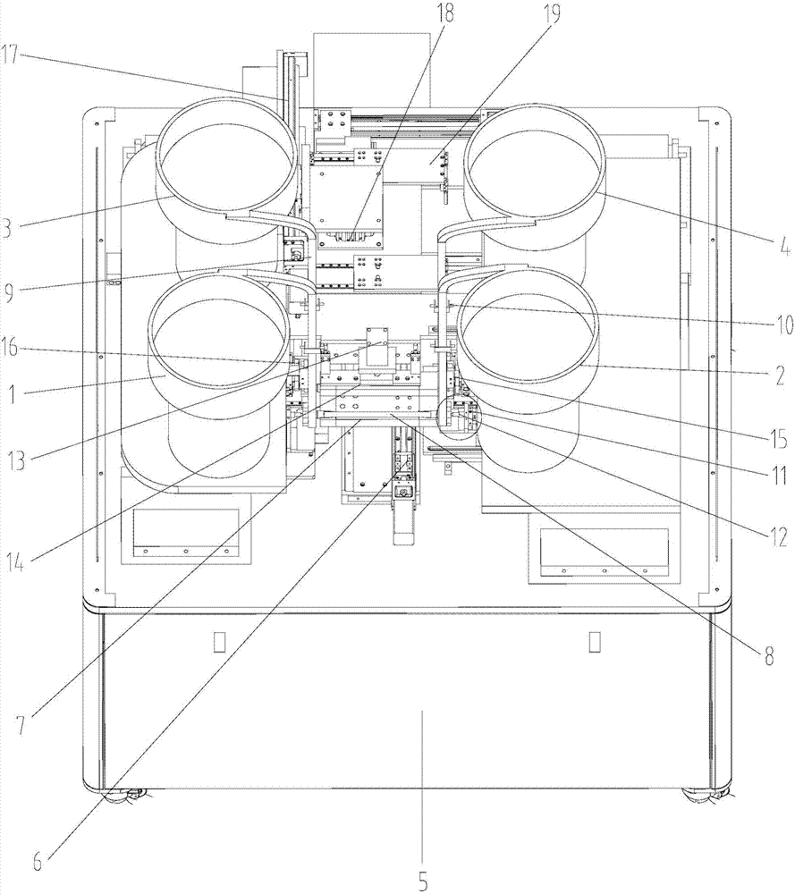 Automatic assembling equipment and assembling method for fire extinguisher hose