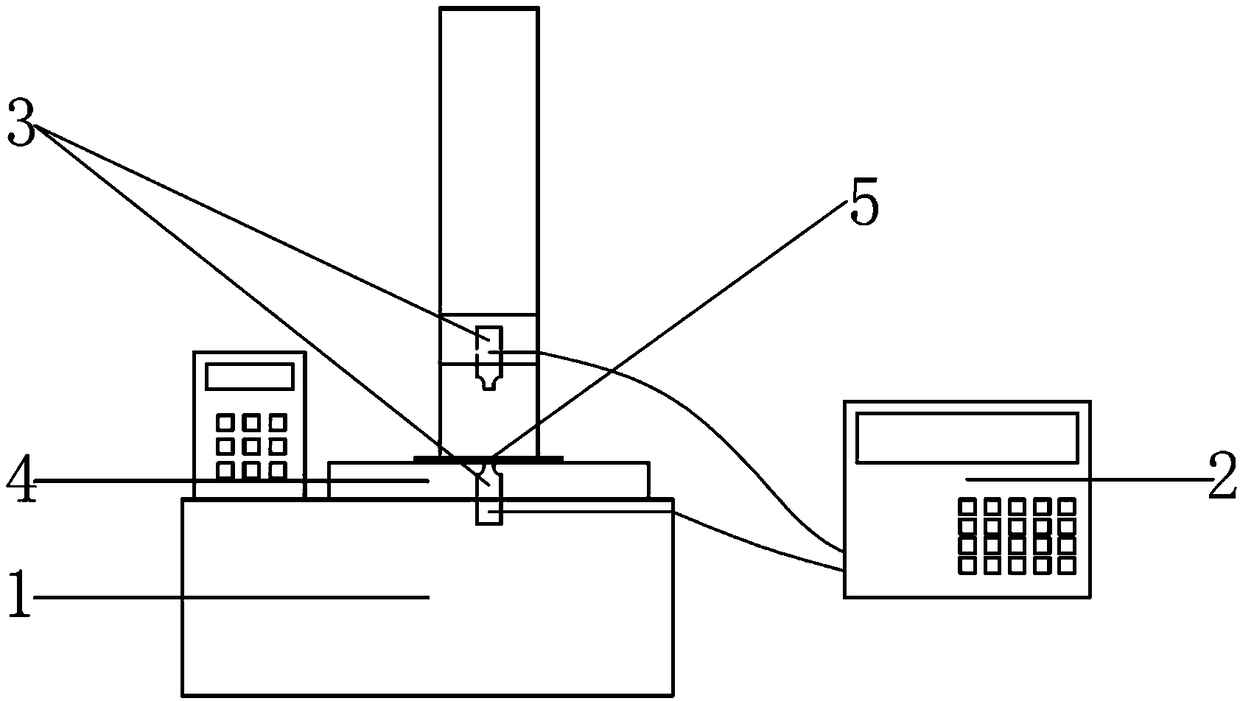 Detector for lead-acid storage battery pole plate