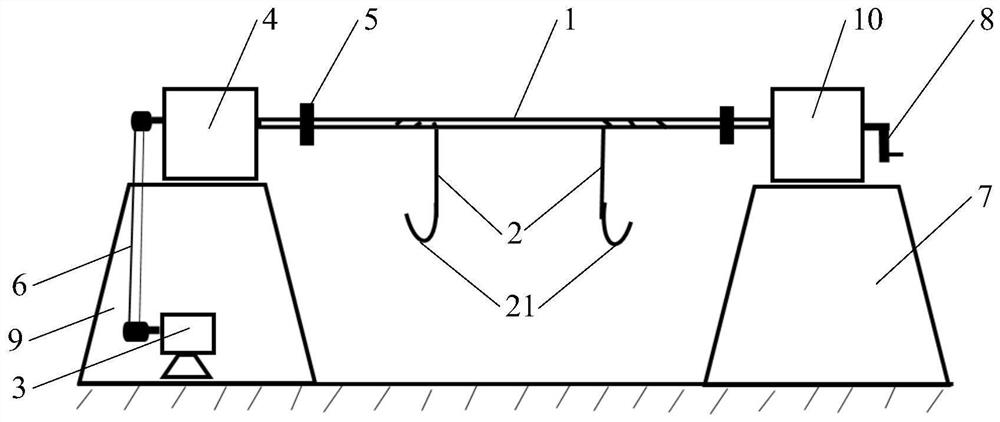 Motor stator winding dismounting device