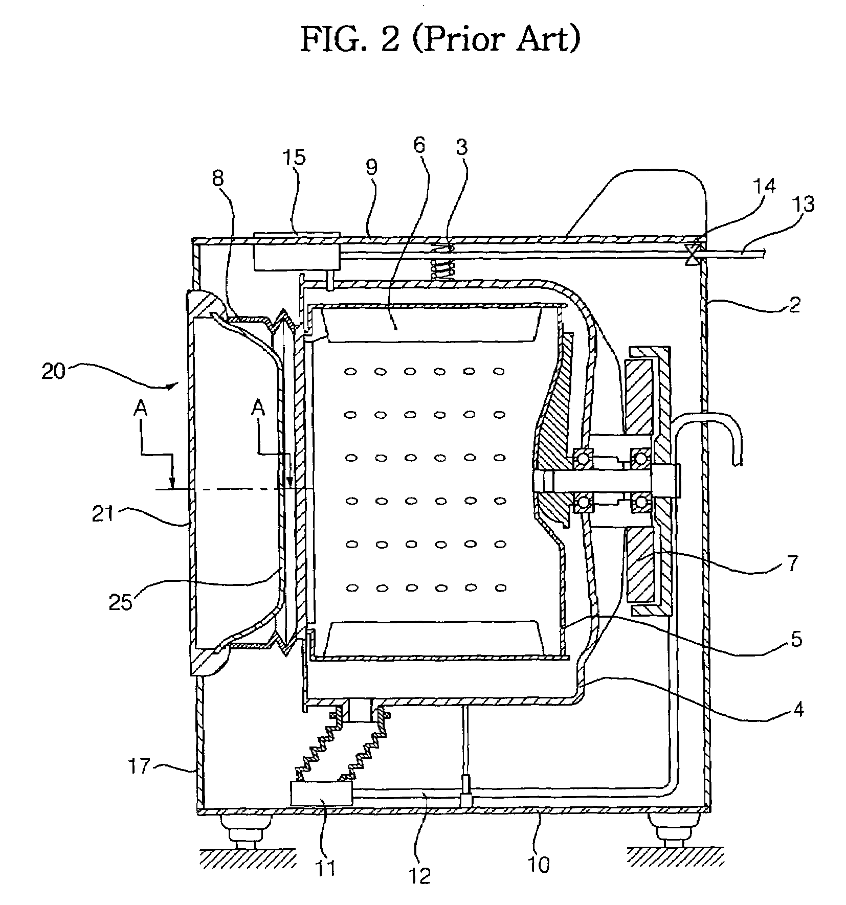 Door for drum type washing machine and method of manufacturing door with decorative part