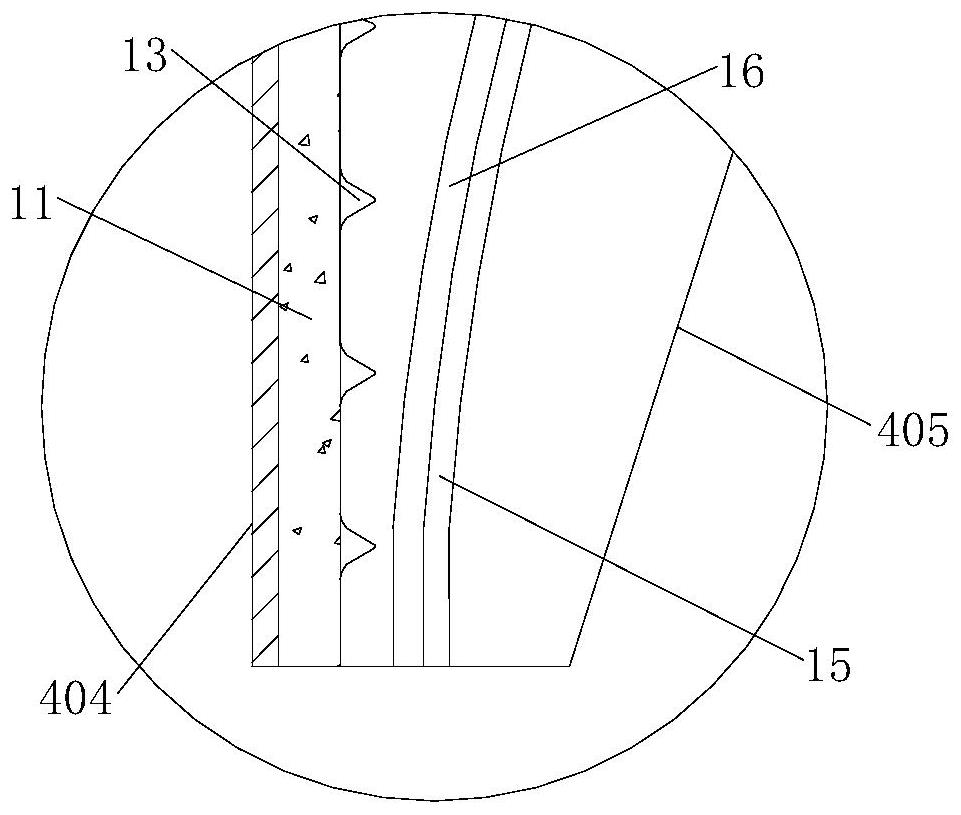 Boiler combustion system with material returning function