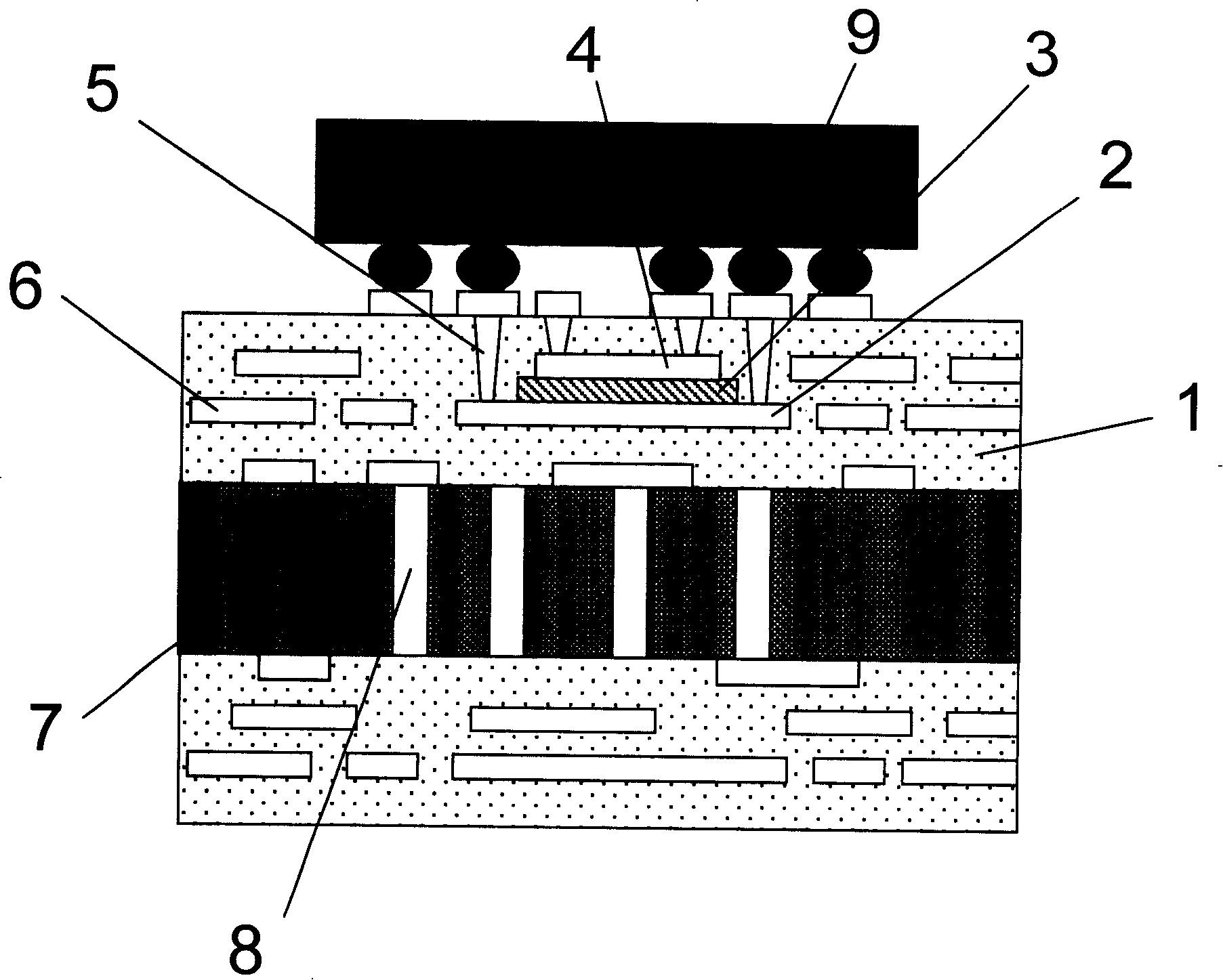 Flush type capacitance ultra-low inductance design