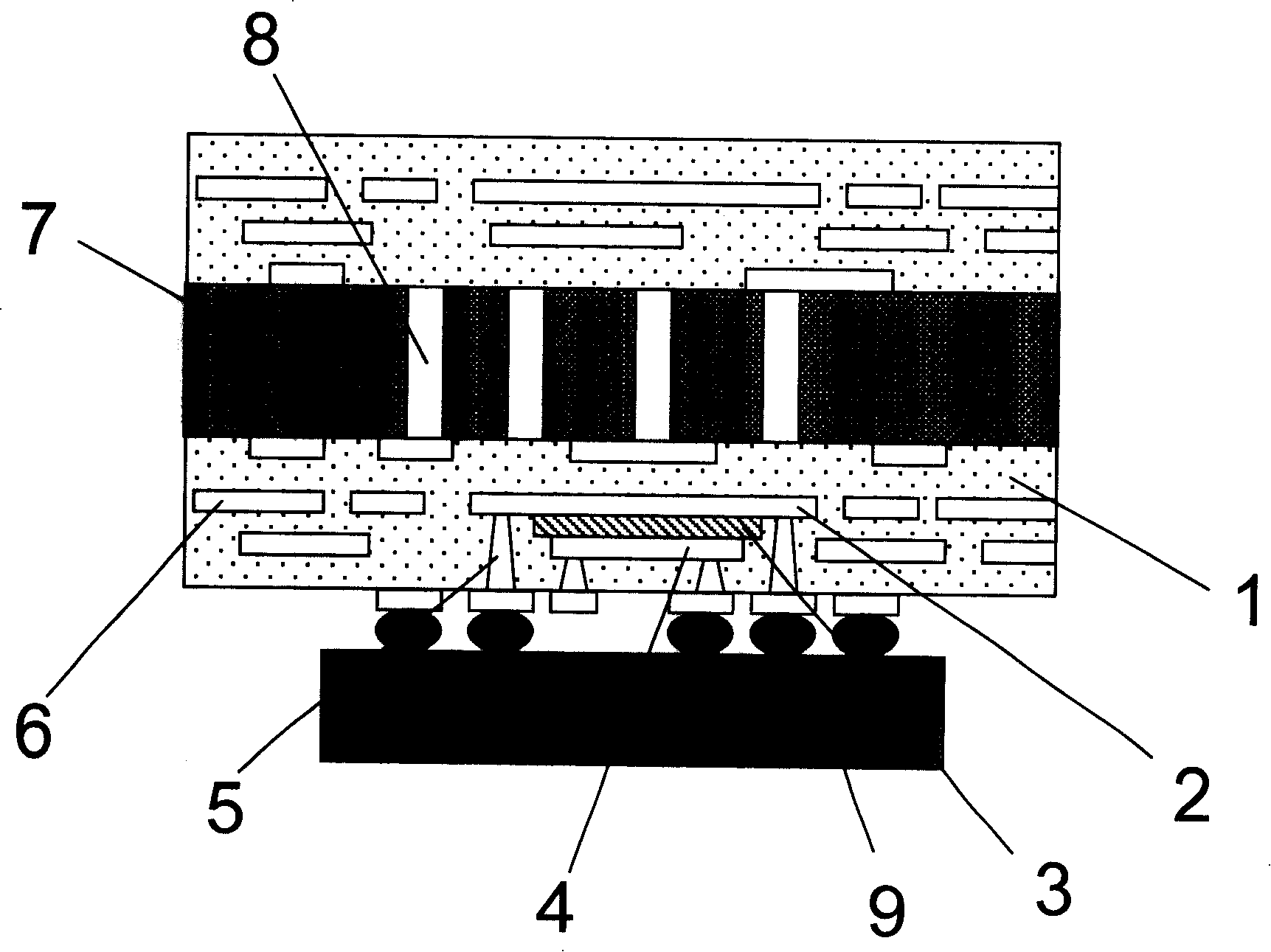 Flush type capacitance ultra-low inductance design