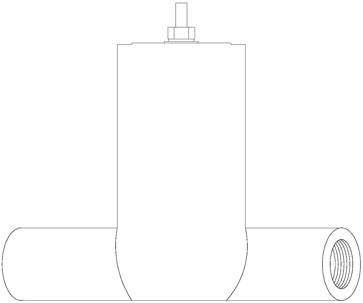 Working method of temperature control industrial thermostat for hydraulic bypass with spherical pressure relief valves