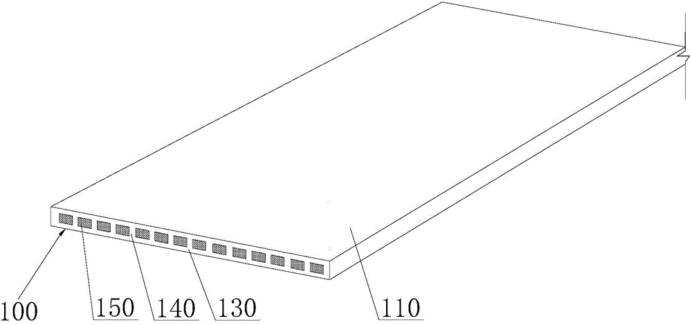 Hollow board and composite board