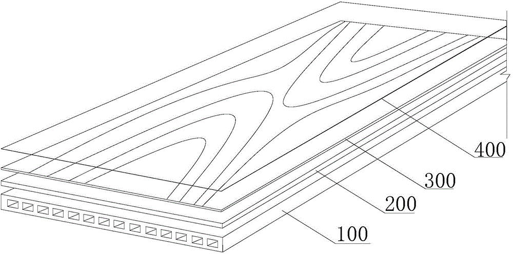 Hollow board and composite board