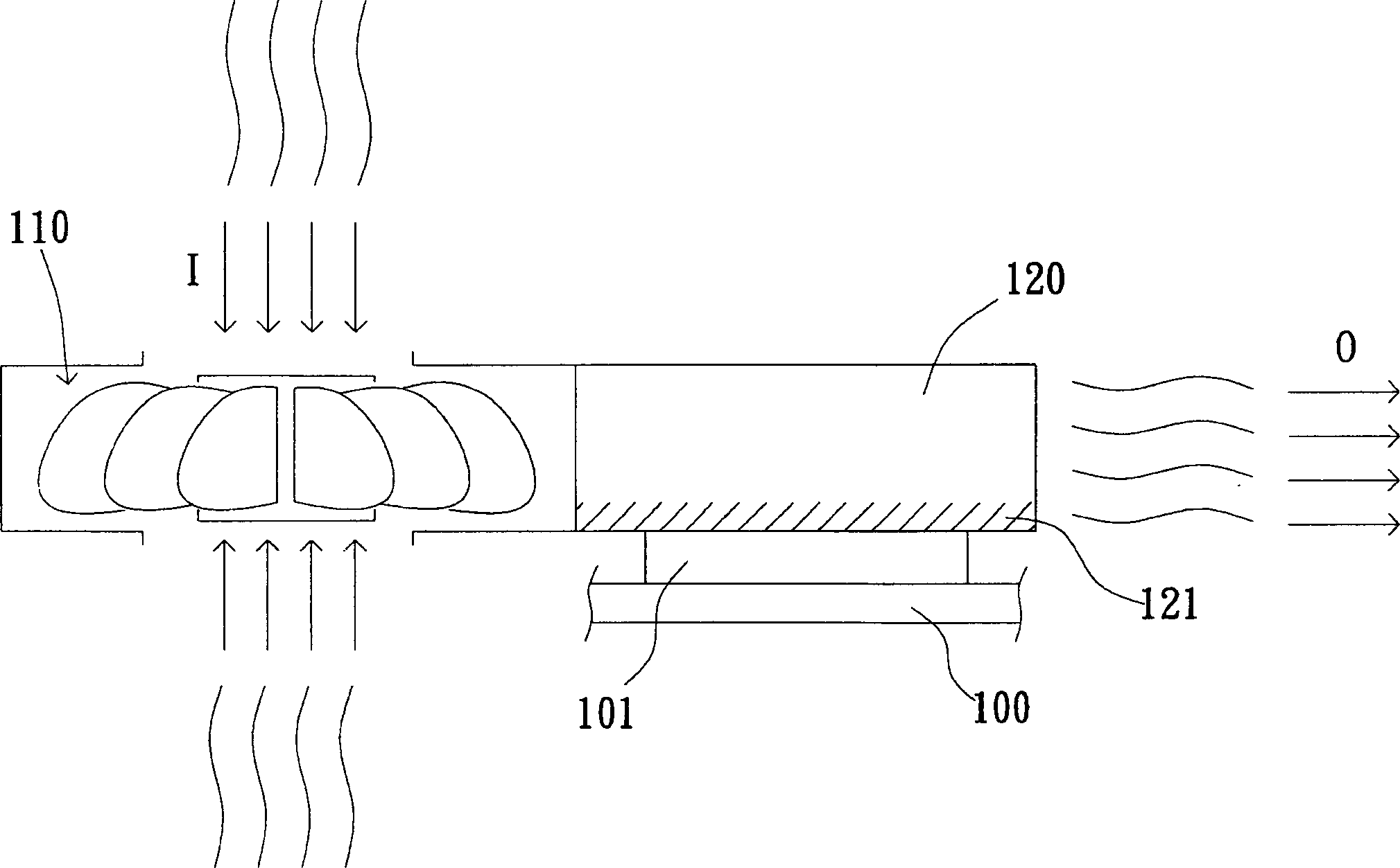 Heat dissipating module of notebook computer