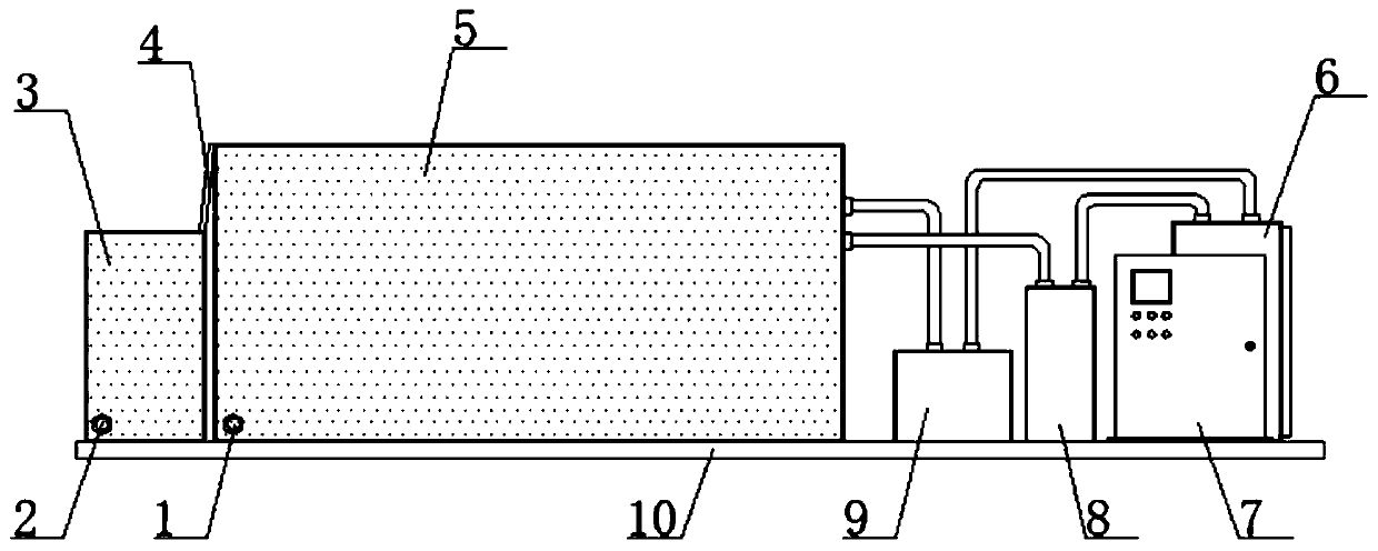 Multifunctional evaporation and refrigeration block ice maker