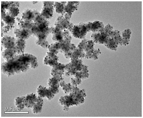 Co cluster/SiO2 composite material and preparation method and application thereof