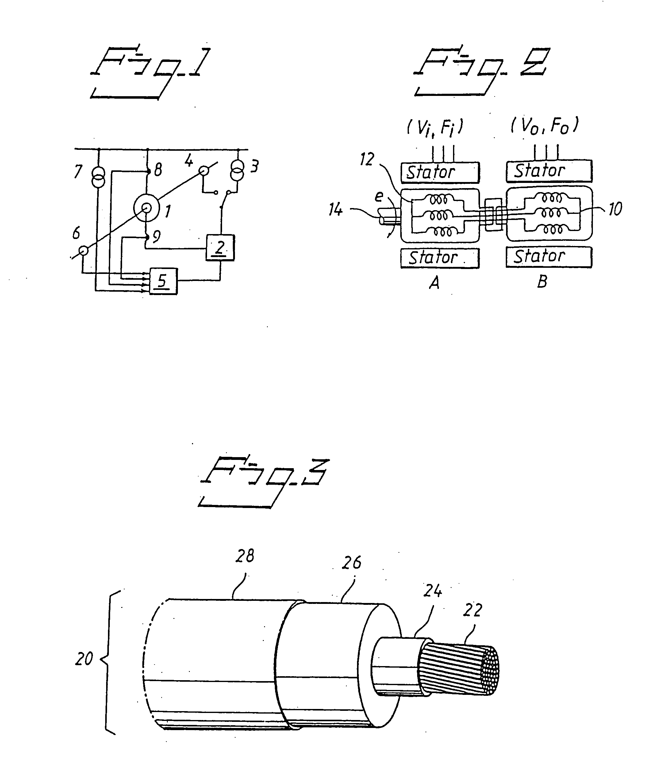 Rotating asynchronous converter