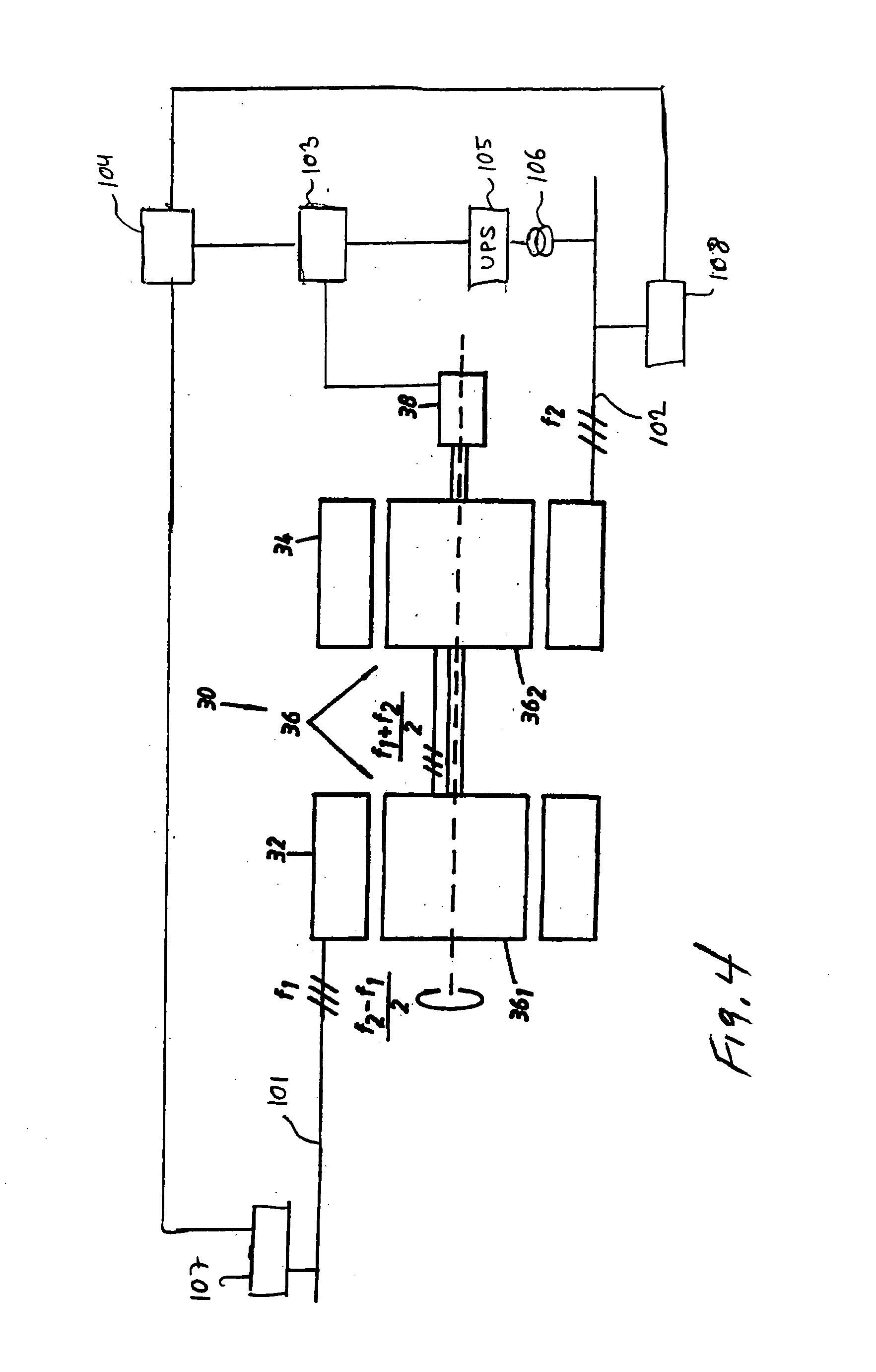 Rotating asynchronous converter