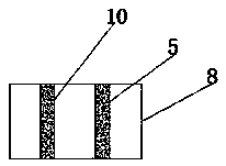 Visible light catalytic sewage treatment device