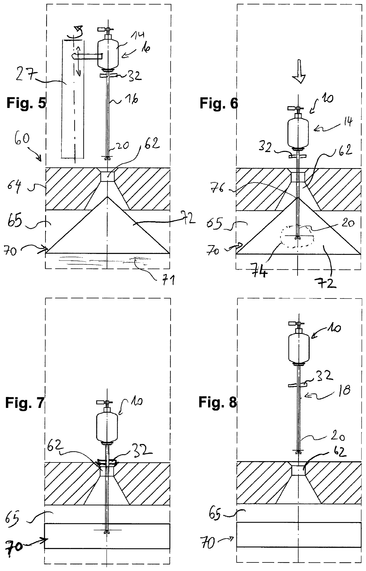 Method of charging a coke oven