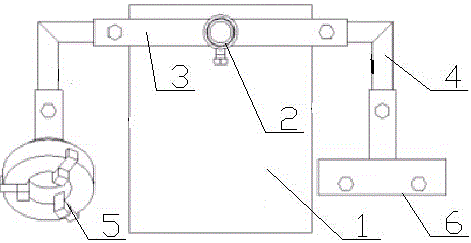 Welding workpiece clamping device with multi-angle adjusting function