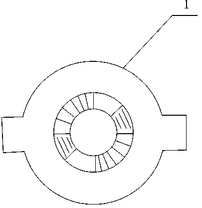 Key type hidden coded lock and method