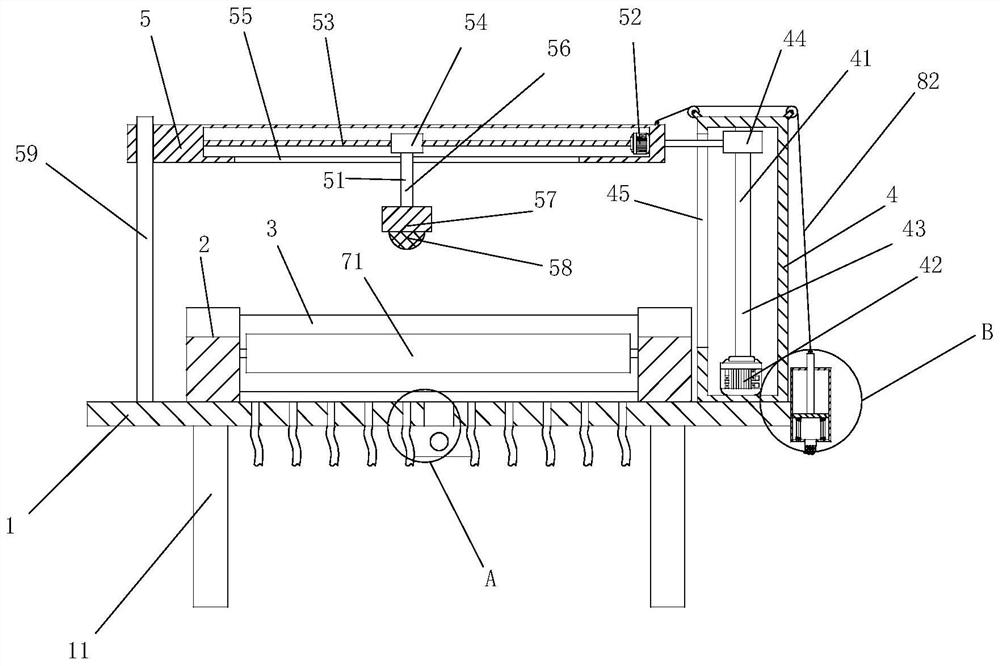 Rapid cutting equipment for crease-resistant clothing accessories