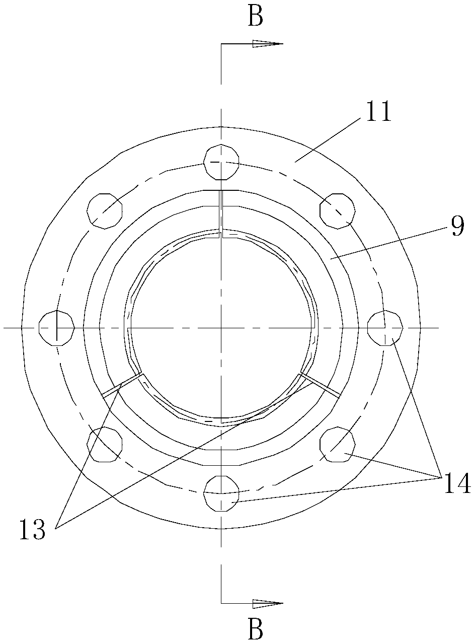 Expansion sleeve buffer coupling