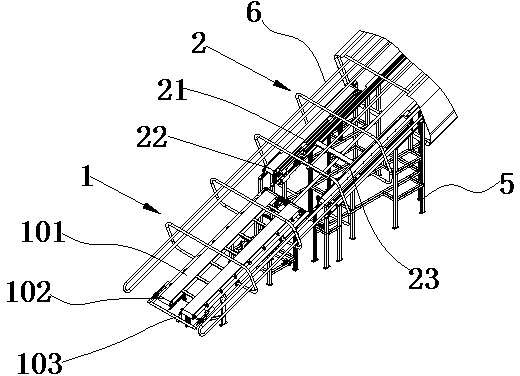 Device for conveying life rings