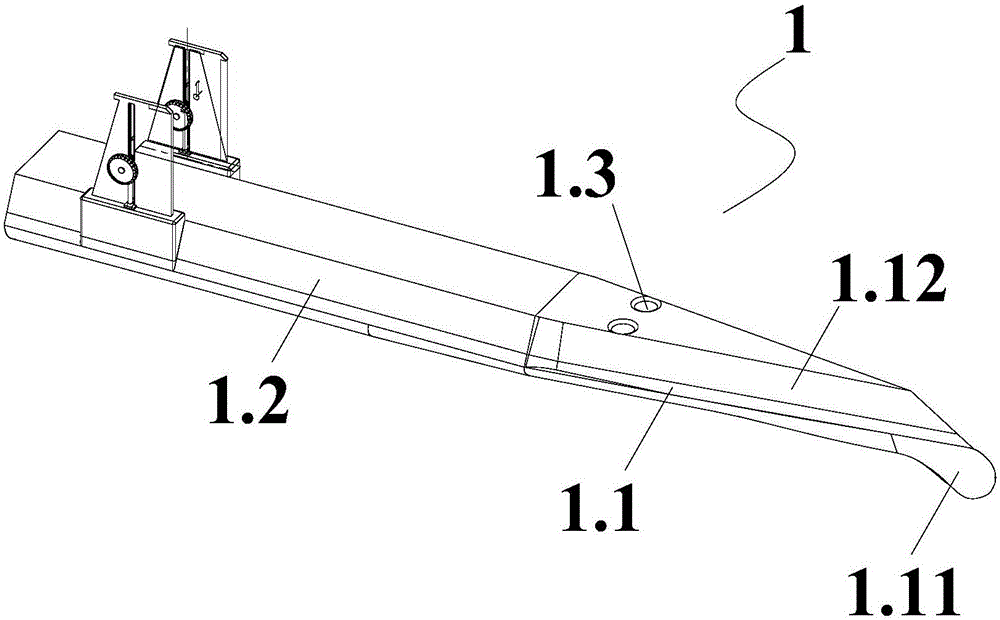 Saw-blade submergible polar-region scientific investigation ship