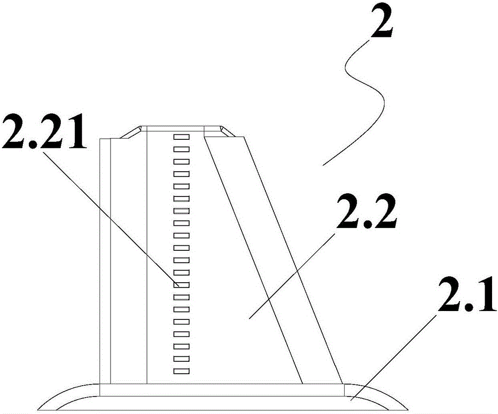 Saw-blade submergible polar-region scientific investigation ship