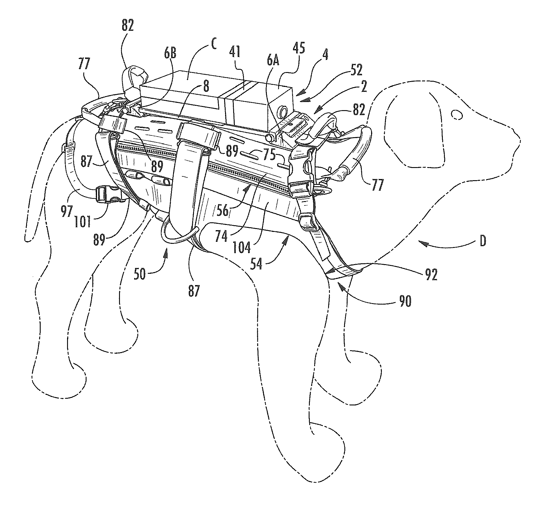 Animal vest and camera mount