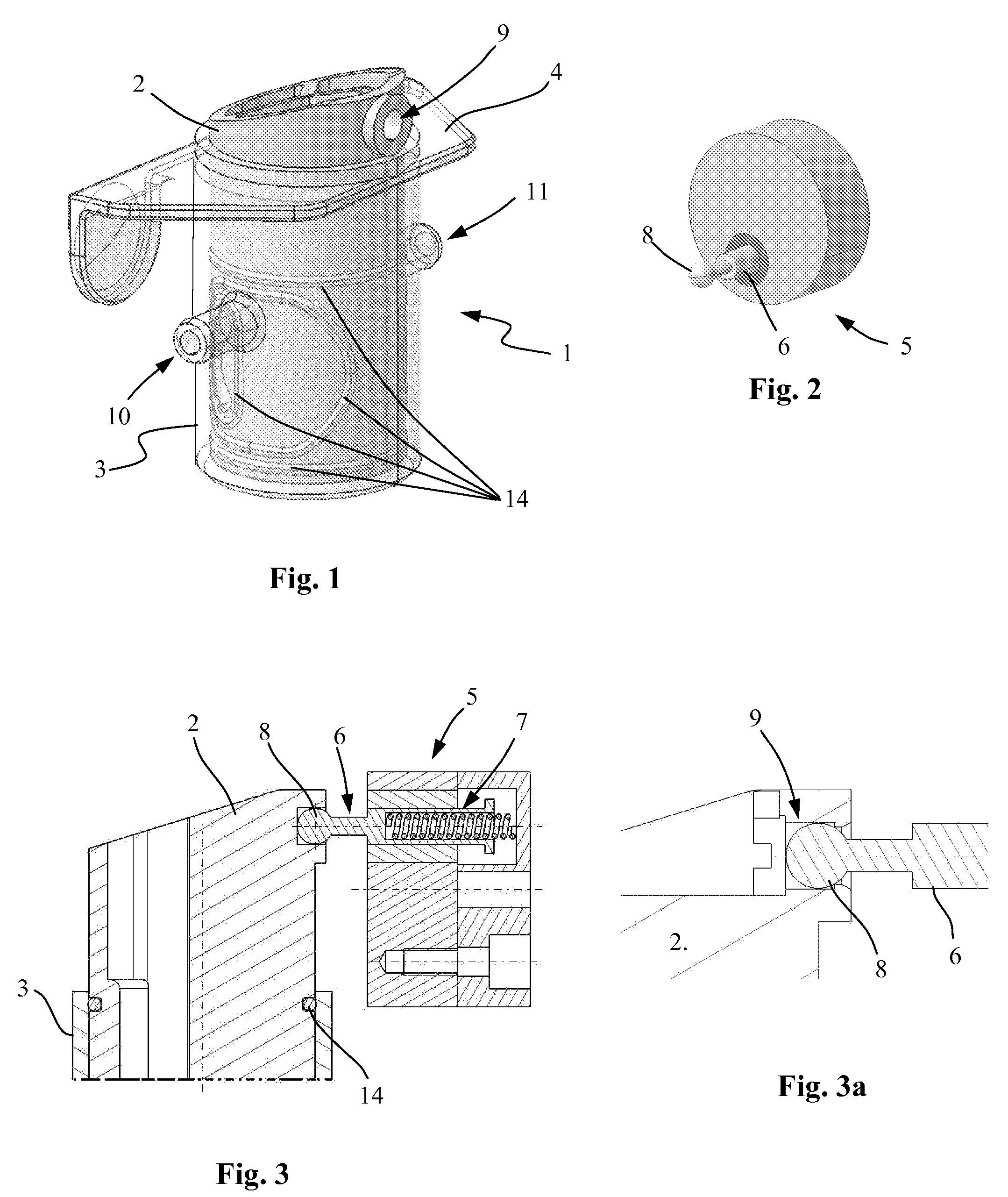 Volumetric pump with reciprocated and rotated piston