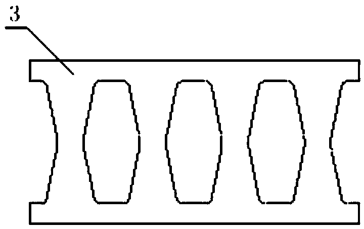 Lattice box type mild steel damper