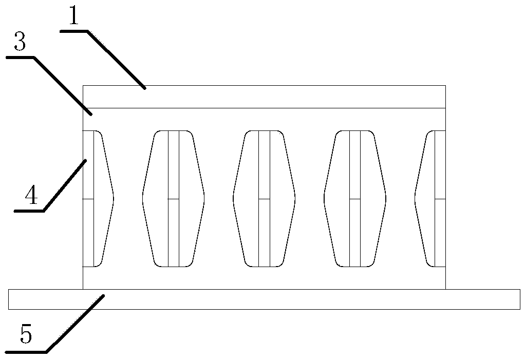 Lattice box type mild steel damper