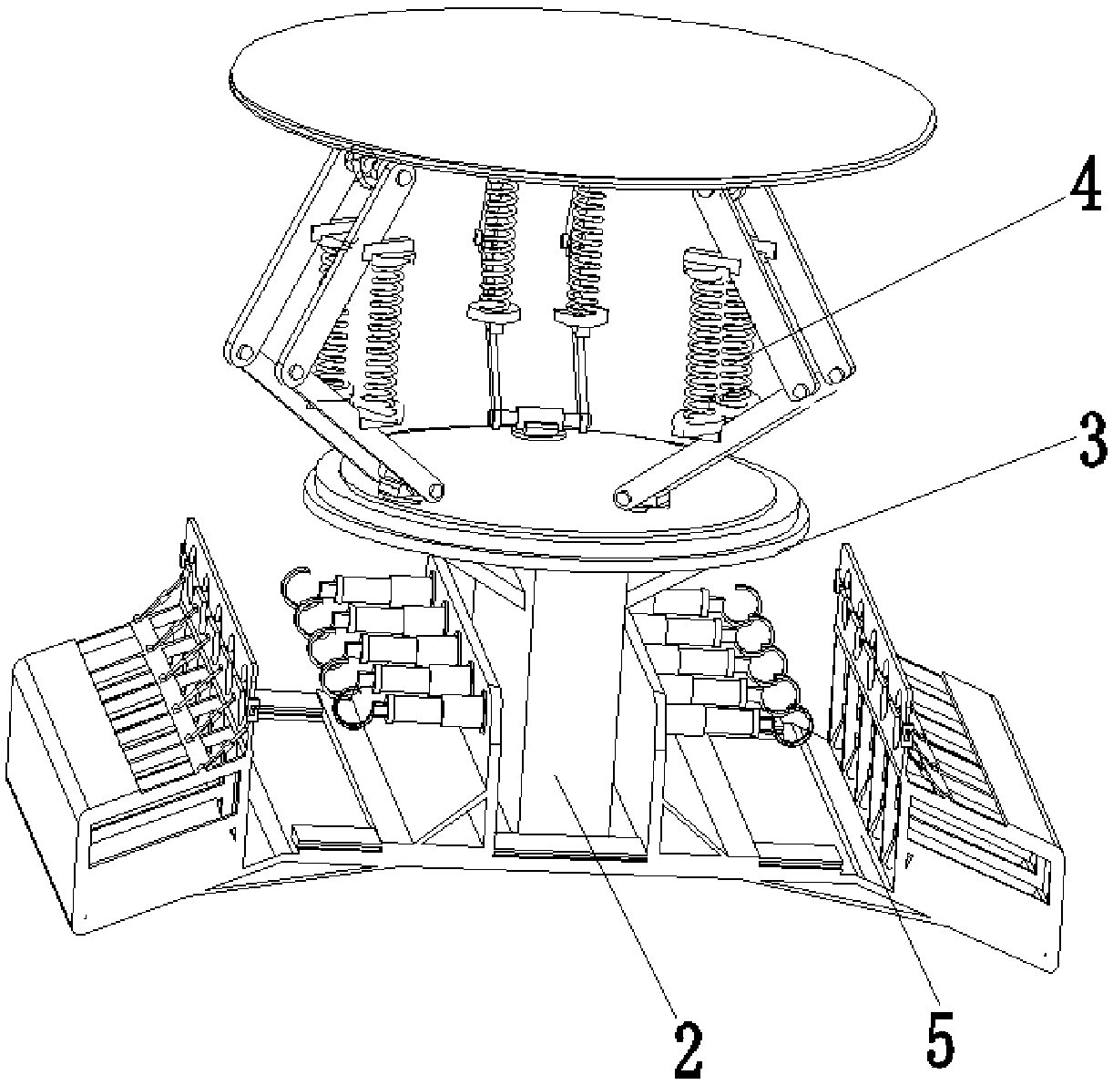 A six-rotor UAV for electric high-altitude wire and cable fire extinguishing