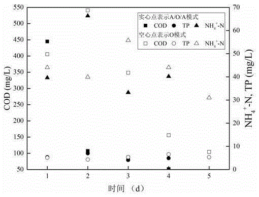 Method for rapidly culturing aerobic granular sludge