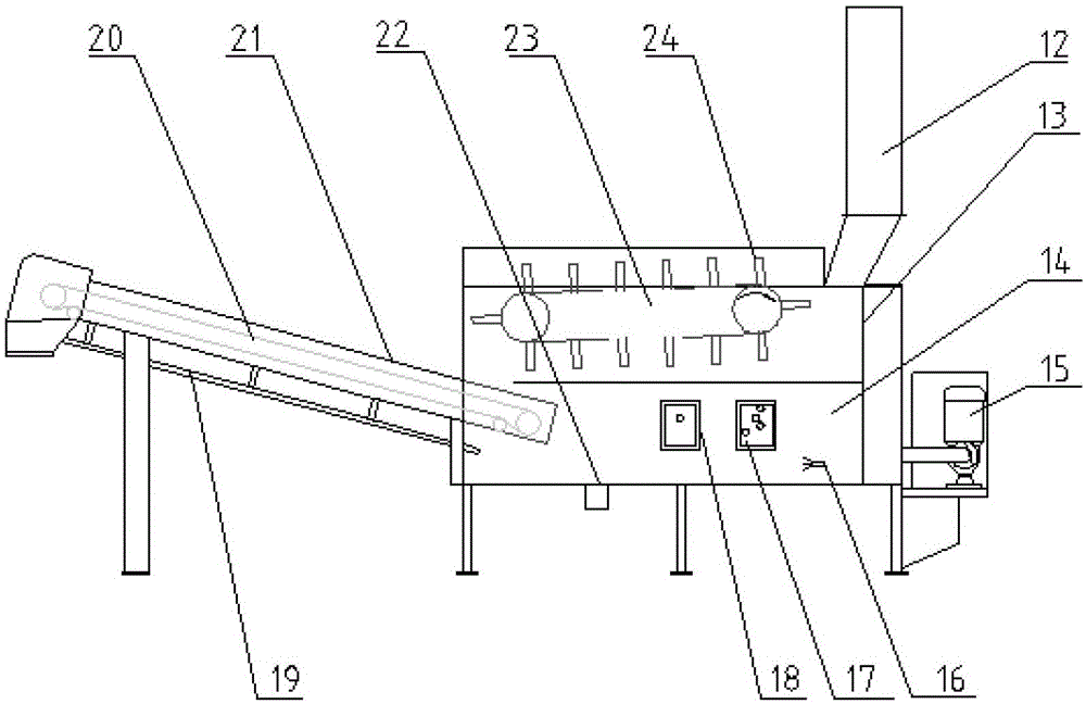 Tobacco leaf processing device and processing method