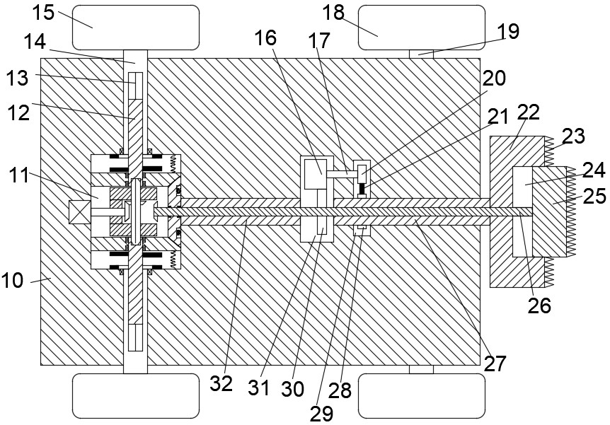 device for dredging a drainpipe