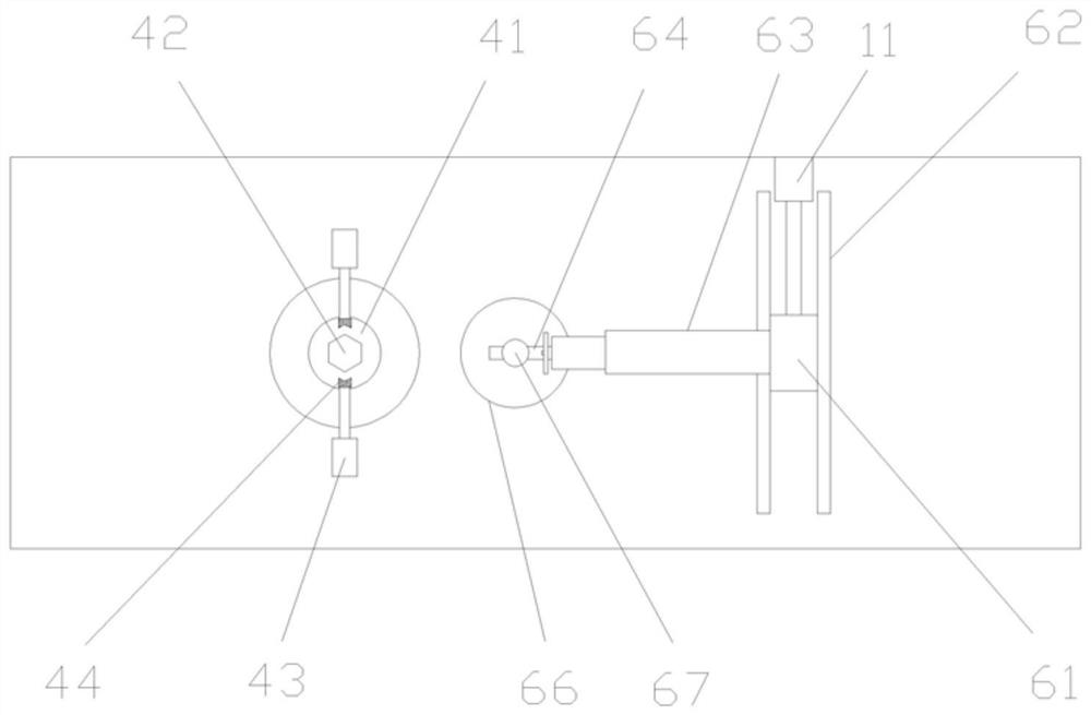 Grooving device for side surface of locking nut